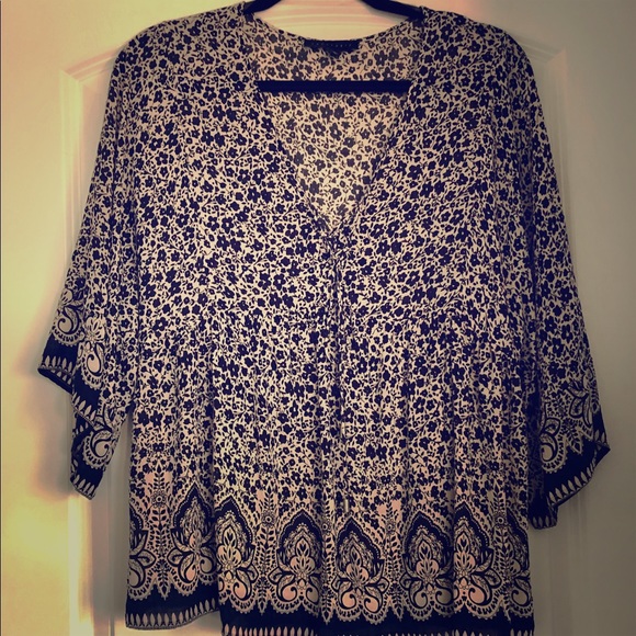 Sanctuary boho Easy peasant blouse - Picture 2 of 5